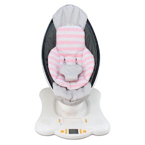 JYOKO Kids Cover Liner Compatible with Baby Bouncer Mamaroo 4moms Y Mamaroo Rockaroo (Reducer Cushion, Pink Island)