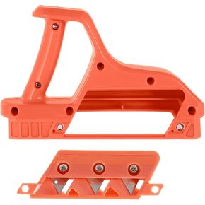 Plasterboard Edger,Plasterboard Fast Cutter, Precise 45° 60° Gypsum Board Hand Plane with 10 Blades, Drywall Edge Chamfer Woodworking Hand Tool Cutting for Drywall Plasterboard (45°+60°)