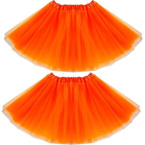 Girl Tutu Skirt, 3-Layer Tulle Princess Ballet Dress Baby Skirt Dress Up Princess Dance Party for 3-10 Years Old