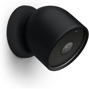 elago Silicone Cover Compatible with Google Nest Cam Outdoor or Indoor (Battery) - Magnetic Mount Cover Included, All Weather Protection, Easy Installation [Dark Brown]