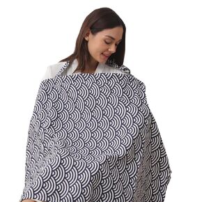 insular Nursing Cover for Breastfeeding, Infant Feeding Cover Breathable Cotton Privacy Breastfeeding Apron, Rose