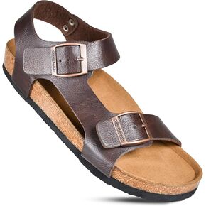 AEROTHOTIC Women’s Arch Support Cork Footbed Slide Sandals