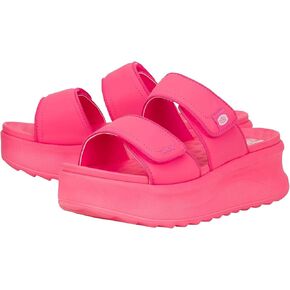 Hey Dude Delray Slide Classic - Sandals for Women - Textile and Synthetic Upper - Cotton Lining - EVA Outsole