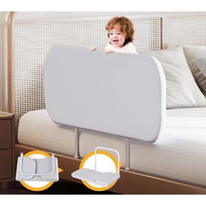 Toddler Bed Rails for Travel - Baby Guard Bed Rail Portable for Crib, Twin, Queen, Full, King Size Beds - Easy to Assemble, Safety Bed Side Rail for Toddlers and Kids