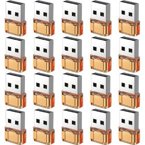 USB Male to USB C Adapter 5 Packs,USB to USB C Super Fast Charging Transfer and OTG Function, USB-A to USB-C Adapter Compatible with iPhone15 Plus Pro Max/iPad Pro Air 4 Mini 6 Almost USB Devices