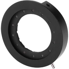 Microscope Adjustable Aperture, SK6 SK8 SK12 SK23 SK25 Microscope Adapter, Optical Diaphragm for Microscope(SK25 with Base)