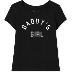 The Children's Place Baby and Toddler Short Sleeve Family Graphic T-Shirts