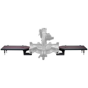 EZ-Wings Basic 4' Portable Miter Saw Station | Patented Modular Design | for Use with Any Portable Miter Saw Stand or Chop Saw Stand