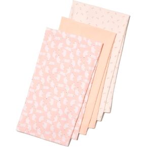 Amazon Essentials x Sofia Grainge Unisex Babies' Swaddle Blanket, Pack of 3
