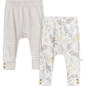 Just Born Unisex Baby 2-Pack Pants