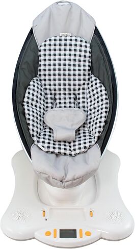 JYOKO Kids Cover Liner Compatible with Baby Bouncer Mamaroo 4moms Y Mamaroo Rockaroo (Reducer Cushion, Pink Island) in Saudi Arabia