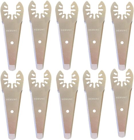 Oscillating Scraper Blades for Caulk Adhesive Sealant Removal for Dewalt Milwaukee Ryobi Bosch Craftsman Dremel Mulimaster Rockwell Multitool Scraper Blades in Saudi Arabia