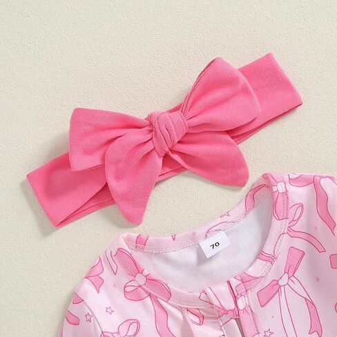Afunbaby Coming Home Outfit Girl Ruffle Romper Zipper Onesie Jumpsuit Daisy Preemie Hospital Clothes in Kuwait