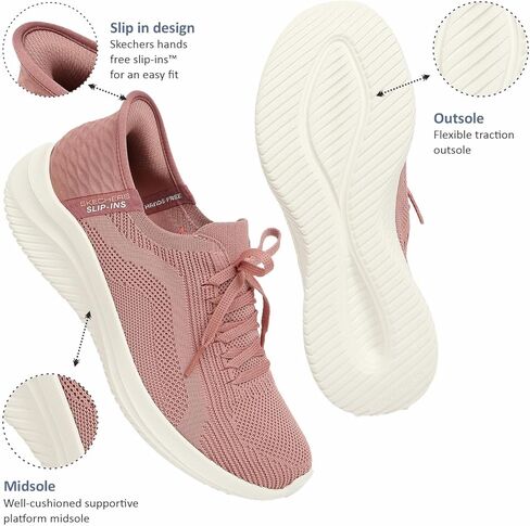 Skechers Women's Hands Free Slip-ins Ultra Flex 3.0-Brilliant Path Sneaker in Saudi Arabia