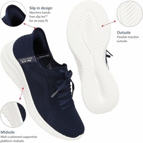 Skechers Women's Hands Free Slip-ins Ultra Flex 3.0-Brilliant Path Sneaker in Saudi Arabia