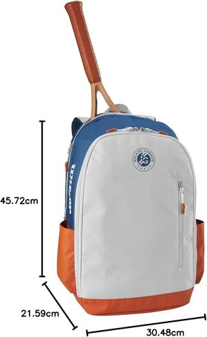 WILSON Roland-Garros Team Tennis Racket Bags - Clay/White/Navy in Saudi Arabia