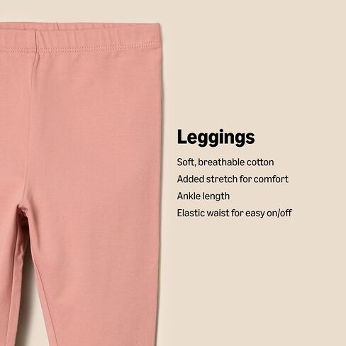 Amazon Essentials x Sofia Grainge Unisex Toddlers and Babies' Legging, Pack of 3 in Saudi Arabia
