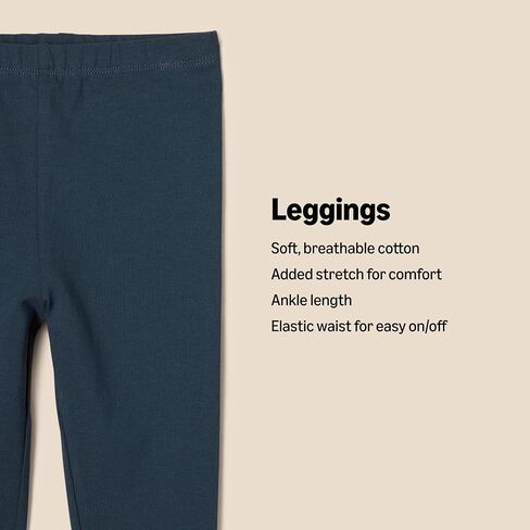 Amazon Essentials x Sofia Grainge Unisex Toddlers and Babies' Legging, Pack of 3 in Saudi Arabia