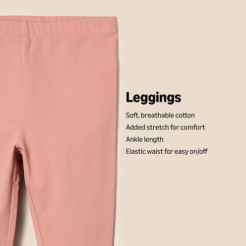 Amazon Essentials x Sofia Grainge Unisex Toddlers and Babies' Legging, Pack of 3 in Saudi Arabia