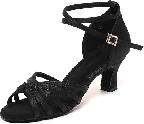 Dance Shoes for Women, Ballroom Dance Heels, Latin Dance Shoes Adult, Salsa Shoes for Women Dancing, 1920s Character Shoes, Dancing Pumps in Kuwait