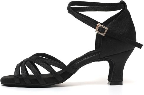 Dance Shoes for Women, Ballroom Dance Heels, Latin Dance Shoes Adult, Salsa Shoes for Women Dancing, 1920s Character Shoes, Dancing Pumps in Kuwait