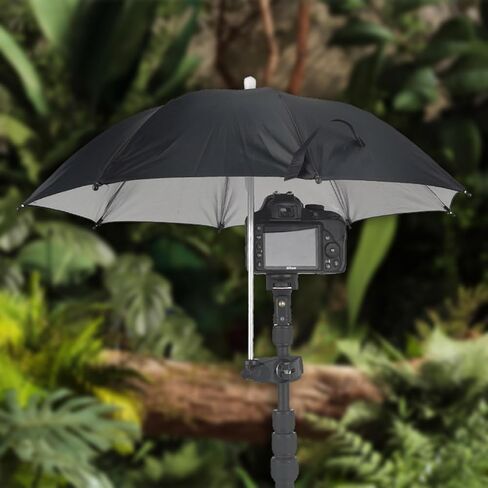 مظلة الكاميرا، مظلة الحذاء الساخن للكاميرا، قطر 20 بوصة/ 50 سم مظلة مطر للكاميرا SLR مظلة للتصوير الفوتوغرافي مظلة قابلة للتعديل للحماية من المطر والشمس في الهواء الطلق in Kuwait