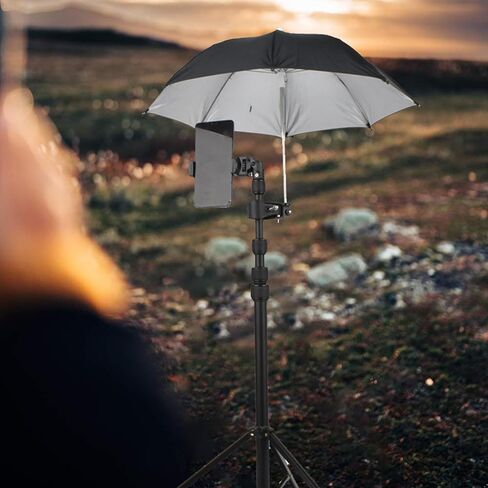 مظلة الكاميرا، مظلة الحذاء الساخن للكاميرا، قطر 20 بوصة/ 50 سم مظلة مطر للكاميرا SLR مظلة للتصوير الفوتوغرافي مظلة قابلة للتعديل للحماية من المطر والشمس في الهواء الطلق in Kuwait