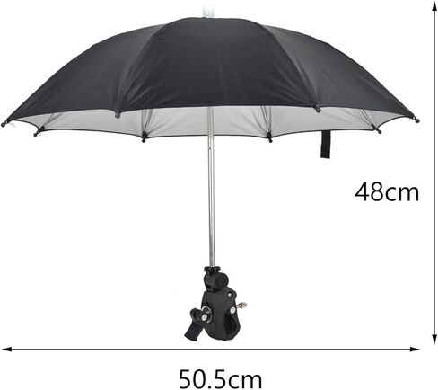 مظلة الكاميرا، مظلة الحذاء الساخن للكاميرا، قطر 20 بوصة/ 50 سم مظلة مطر للكاميرا SLR مظلة للتصوير الفوتوغرافي مظلة قابلة للتعديل للحماية من المطر والشمس في الهواء الطلق in Kuwait