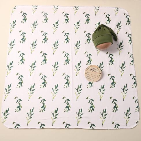 Ylsteed Baby Highland Cow Swaddle Blanket and Headband Set, Newborn Receiving Blanket Swaddle Wrap for Girls and Boys, Swaddling Blankets Neutral for Newborn 32 * 32 in (Highland Cow Pink) in Saudi Arabia