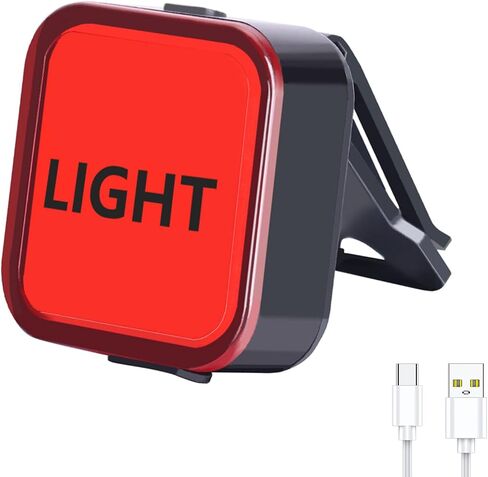 Bike Lights, USB Rechargeable Bike Lights Front and Back, 6 Modes Bike Tail Light, Rear Bike Light, IP4 Waterproof Bike Lights for Night Riding(2 Pack) in Saudi Arabia