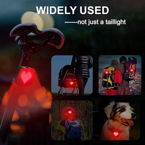 Bike Lights, USB Rechargeable Bike Lights Front and Back, 6 Modes Bike Tail Light, Rear Bike Light, IP4 Waterproof Bike Lights for Night Riding(2 Pack) in Saudi Arabia