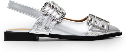 أحذية الباليه المسطحة النسائية من DREAM PAIRS، بمقدمة مدببة وإبزيم مريح، أحذية مسطحة سهلة الارتداء in Saudi Arabia