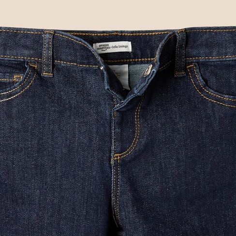 Amazon Essentials x Sofia Grainge Toddler and Baby Boys' Regular Fit Straight Jeans with Elastic Waist, Pull On in Saudi Arabia