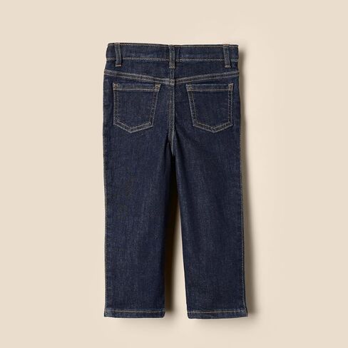 Amazon Essentials x Sofia Grainge Toddler and Baby Boys' Regular Fit Straight Jeans with Elastic Waist, Pull On in Saudi Arabia