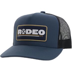 HOOEY Rodeo Adjustable Snapback Trucker Mesh Back Hat with Logo