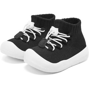 Engtoy Baby Sock Shoes Baby Walking Shoes Infant Non-Slip Lightweight Breathable Slippers with Soft Rubber Sole Slip On Sneakers