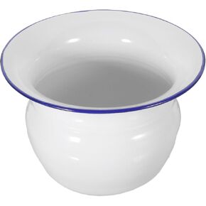 Potty Urinals Chamber Pot Enamel Spittoon Pee Bottle Urine Pots Urine Bucket Mobile Toilet for Kid Elders Home Outdoor Travel Car Chamber Pot Chamber Pot