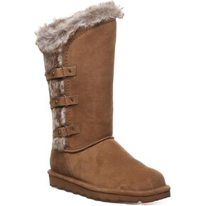 BEARPAW Women's Emery Multiple Colors | Women's Boot Classic Suede | Women's Slip On Boot | Comfortable Winter Boot