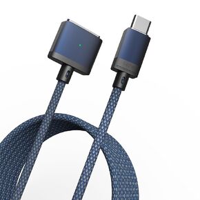 140W USB-C to Magnetic 3 Safe Fast Charging Cable (2 m/6.6 ft) for MacBook Pro 14" & 16" (2021, M1 Pro/Max), MacBook Air (2022, M2), MacBook Pro (2023, M2 Pro/Max)
