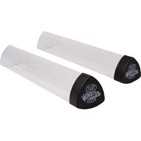 Monster Protectors Playmat Tube Prism-Shaped Play Mat Tube - Won't Roll Off Surface and Easy in and Out Design 2-Pack