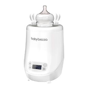 Baby Brezza AirSwirl Baby Bottle Warmer - Waterless Warmer Safely Warm Breastmilk and Formula, Preserving Nutrients