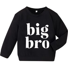 Big Brother Shirt New Baby Pregnancy Announcement Shirts Toddler Boys Promoted to Big Bro Tshirt