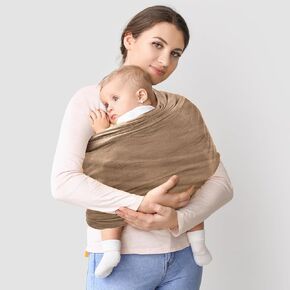 Baby Wrap Carrier, Unisex Baby Carrier, Lightweight & Ultra Soft, Easy to Wear Baby Wrap, Perfect for Newborn Toddlers