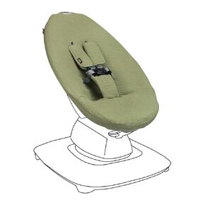 Ukje Protective Swing Cover Compatible with 4moms RockaRoo or MamaRoo 5, Multi-Motion Baby Swing, Baby Swing Liners, Baby Rocker Cover, Easy to Install, Easy to Wash, Handmade in Europe - Beige