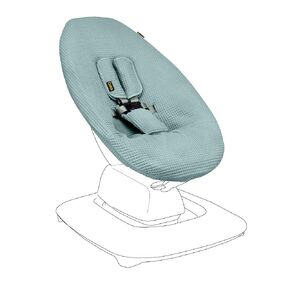 Ukje Protective Swing Cover Compatible with 4moms RockaRoo or MamaRoo 5, Multi-Motion Baby Swing, Baby Swing Liners, Baby Rocker Cover, Easy to Install, Easy to Wash, Handmade in Europe - Beige