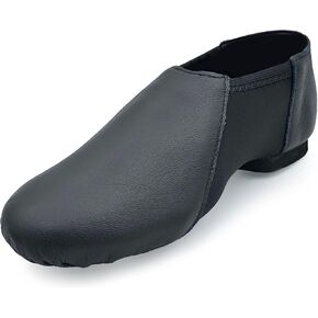 Jazz Leather Shoe with Arch Hugging Neoprene - JZ43 Java