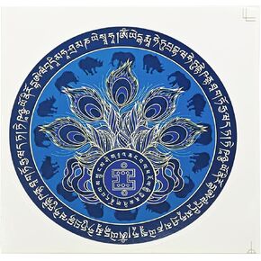 Feng Shui 5pcs White Umbrella Goddess Window Sticker Amulet Car Stickers 2025 Amulet