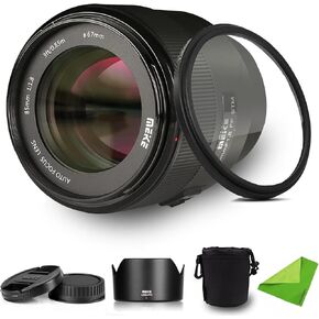 Meike 85mm F1.8 f/1.8 STM X-Mount Auto Focus Full Frame Lens for Fujifilm Fuji X-Mount Cameras X-Pro2 X-E3 X-T1 X-T2 X-T10 X-T20 X-A2 X-E2 X-E2s X-E1 X30 X70 X-M1 X-A1 XPro, X-T4, X-T5, X-H2S