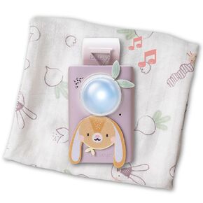 Taf Toys Soothing Set with Cry Activated Sensor, Baby Soothing Sound Machine, Portable Sound Machine, and Premium Bamboo-Cotton Baby Swaddle
