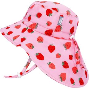 JAN & JUL Girls Adjustable Water Resistant Sun-hat